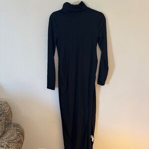 Maternity Long Turtle neck dress